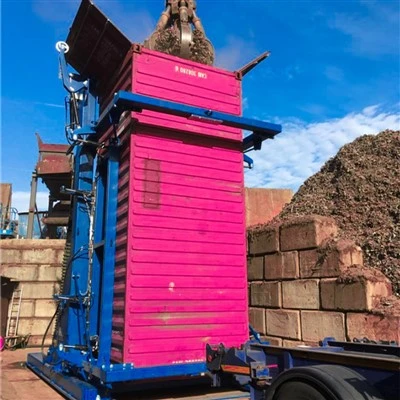 Container Tilters Untuk Memuatkan Dan Menyahmuat